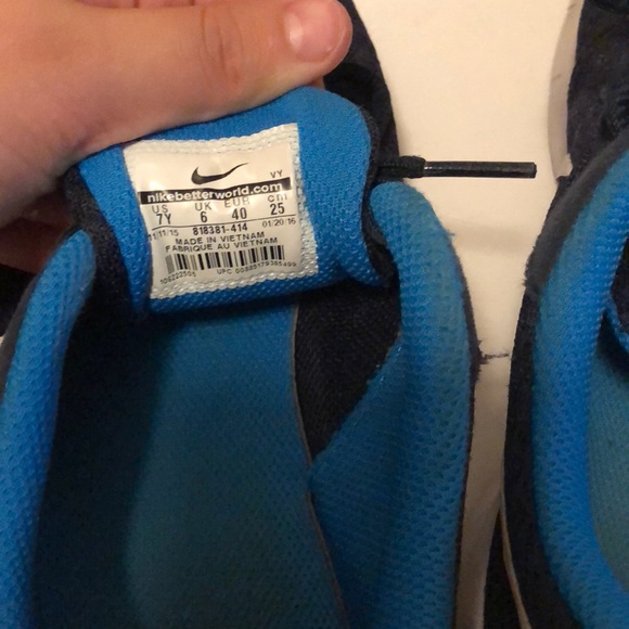 Nike blue sneakers. For running, sports, etc. - Picture 4 of 6